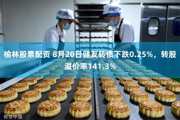 榆林股票配资 8月20日健友转债下跌0.25%，转股溢价率141.3%