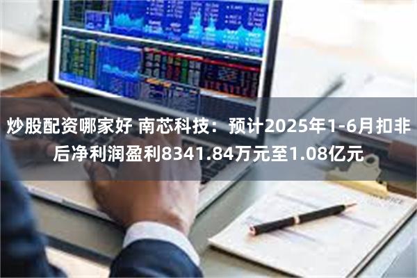 炒股配资哪家好 南芯科技：预计2025年1-6月扣非后净利润盈利8341.84万元至1.08亿元