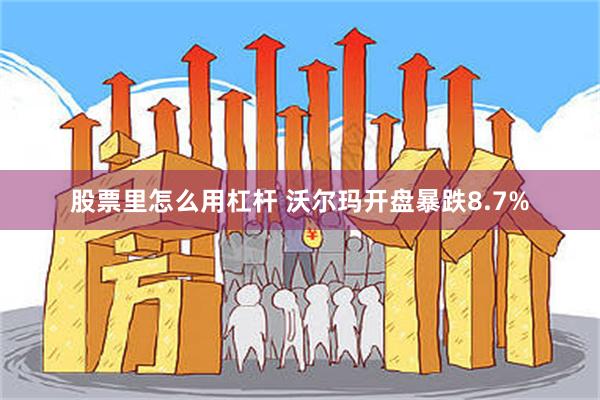 股票里怎么用杠杆 沃尔玛开盘暴跌8.7%