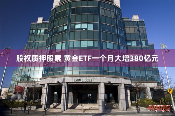 股权质押股票 黄金ETF一个月大增380亿元