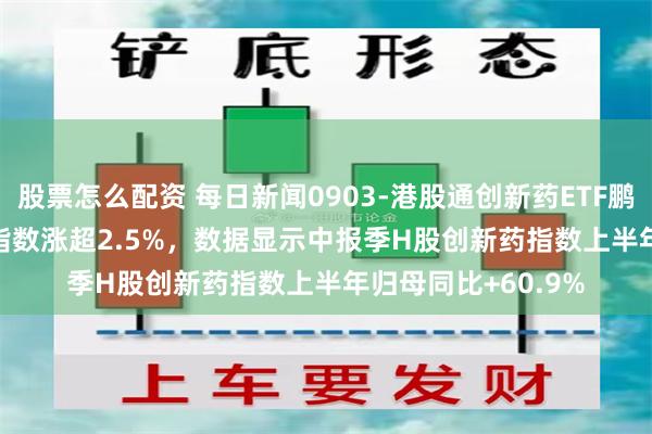股票怎么配资 每日新闻0903-港股通创新药ETF鹏华(159286)标的指数涨超2.5%，数据显示中报季H股创新药指数上半年归母同比+60.9%